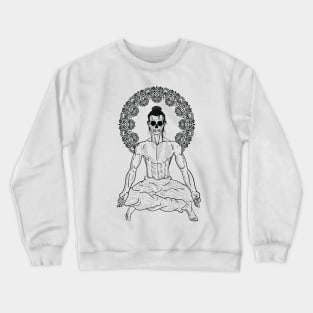 death meditation Crewneck Sweatshirt